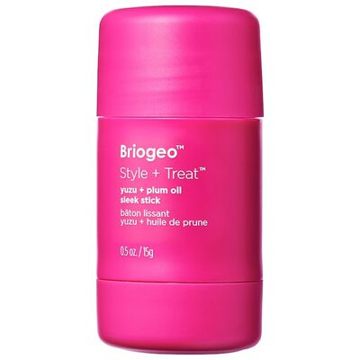 Cera Modeladora Anti-Frizz Briogeo Style + Treat Plum Oil Sleek Stick